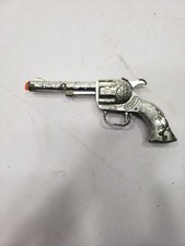 Vintage Hubley H Texas Toy Cap Gun Pistol Smoky Metal Aluminum Cast Pre-Owned