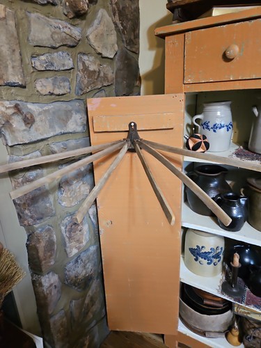 Antique wooden metal - wooden, &