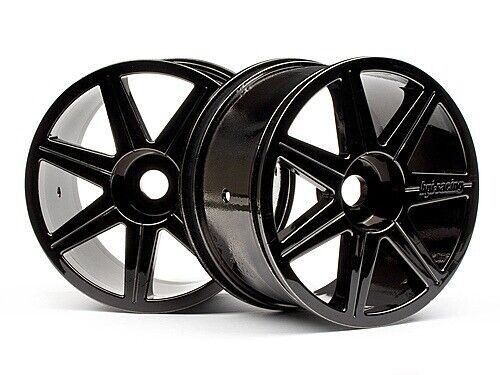 Hpi spoke black chrome - 7,