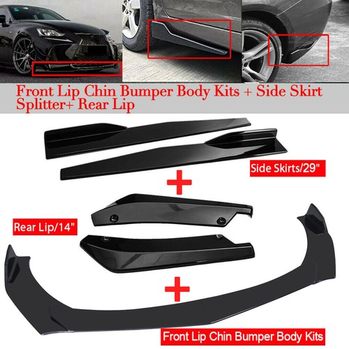 Car front bumper spoiler - bumper, body
