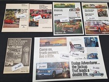 5 Vintage 1968 DODGE TRUCK VAN