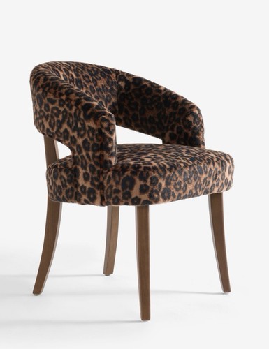 Remi leopard print faux - print,