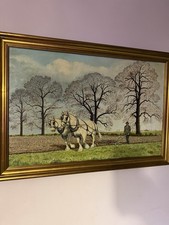 Large Original Oil On Canvas