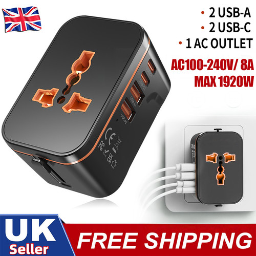 Universal travel adapter - universal,