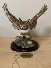 'Owl in Flight' figurine The