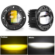 LED Work Light Bar Flush Mount Round 3 Inch Fog Driving Off Road Lights 20W 2pc