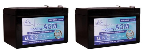 Pair 12v 12ah - , cycle