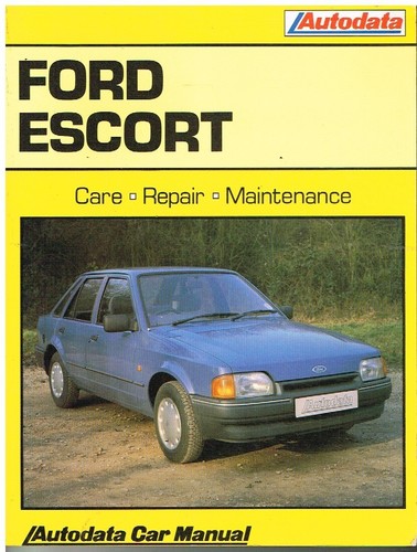 Ford escort mk3 mk4 - ford, 1.1