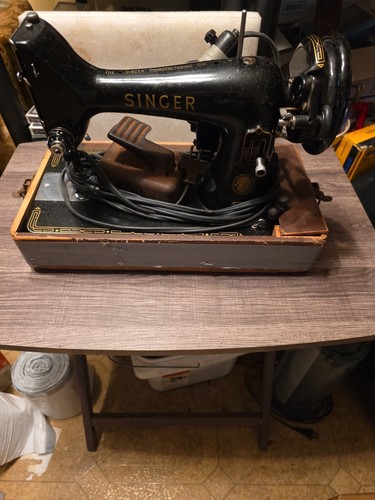 Vtg 1955 singer 99k sewing - vtg,