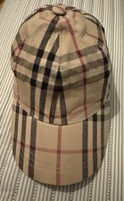 Vintage Burberry Baseball Cap