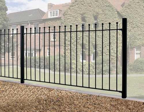 Manroe ball top fence panel - manroe,