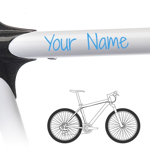Custom bike name stickers - 2,