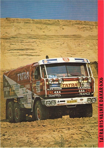 Tatra 815 valnik - 815, dakar