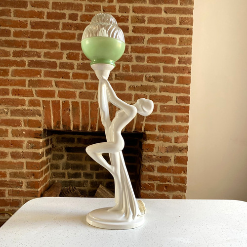 Vintage 1930s art deco figural - art,