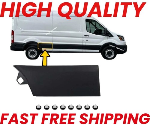 Rear right side body moulding - right,
