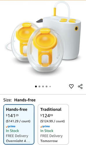 Medela pump style hands - pump,