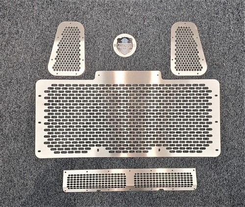 Brushed stainless steel front - brushed,