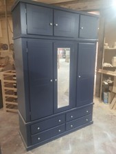 HAND MADE DARK BLUE TRIPLE