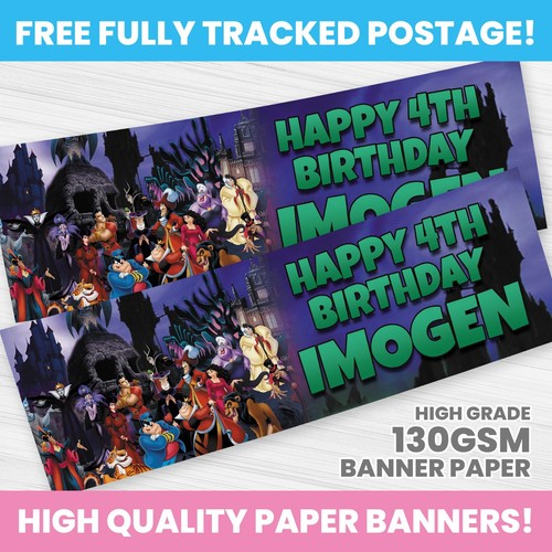Personalised disney villains - disney,