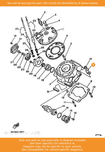 Yamaha holder 10v - yamaha, 1,
