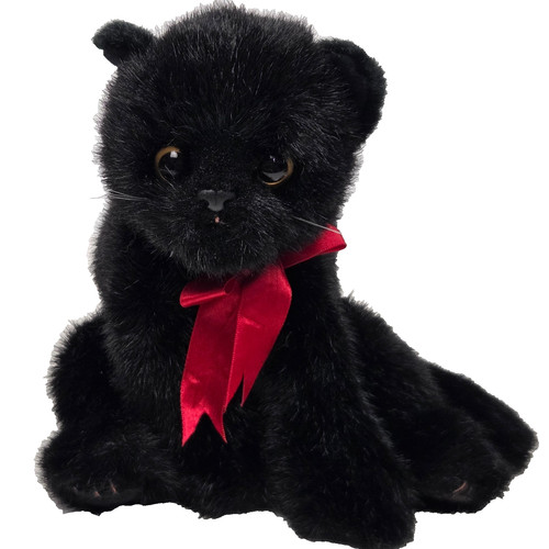 Classic black kitty - ty, cat
