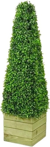 3ft artificial boxwood topiary - boxwood,