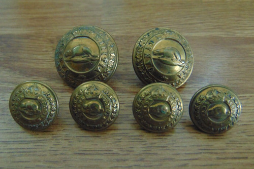 Canadian militia uniform brass - canadian,