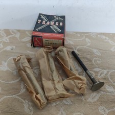 4 NOS EXHAUST VALVES STD FORD