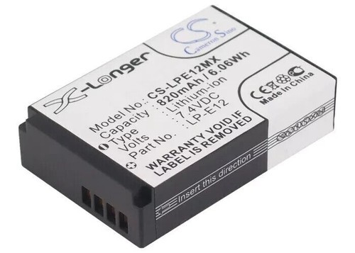 Battery for canon eos - canon, rebel