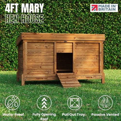 4ft mary hen house chicken - 4ft,