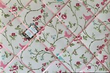 Clarke & Clarke Pink Bird