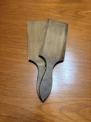 Vintage wooden butter paddles - wooden,