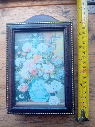 Vintage wooden key cabinet - vintage,
