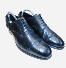 Crockett And Jones Welbeck Black Oxford Brogues  Size 8 E UK Made In Northampton