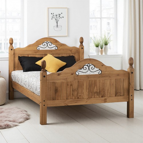 Corona scroll double bed - corona,