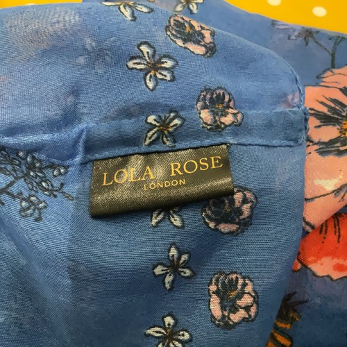 Lola rose scarf unused - rose,