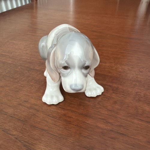 Lladro 1071 beagle hound - lladro,