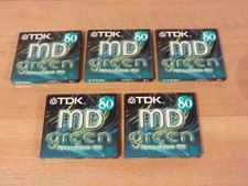 TDK MD Green Blank Recordable