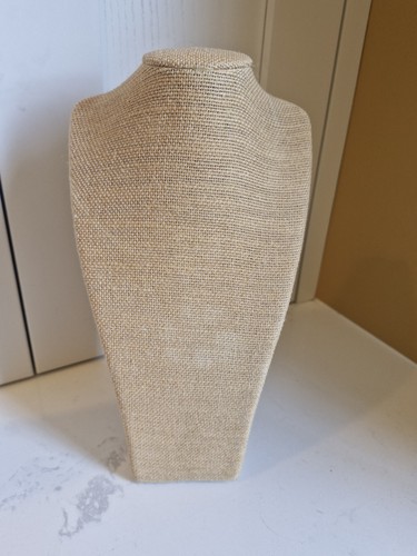 Hessian necklace jewellery - hessian,