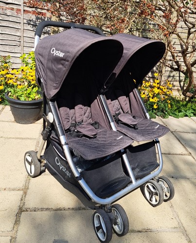 Oyster twin double stroller - twin,