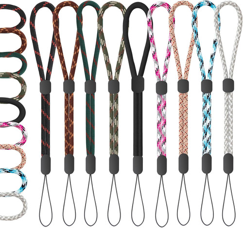 9pcs wrist strap lanyard - wrist,