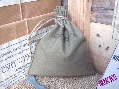 Medium green cotton duck