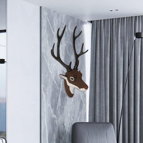 Wall mounted faux deer - wall,