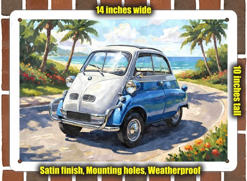 Metal sign 1958 bmw - -,