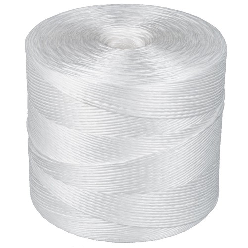 White polypropylene twine - white,