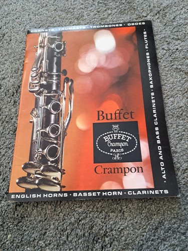 Buffet crampon catalog cornets - crampon,