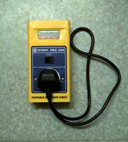 Seaward pac500 pass fail pat - seaward,