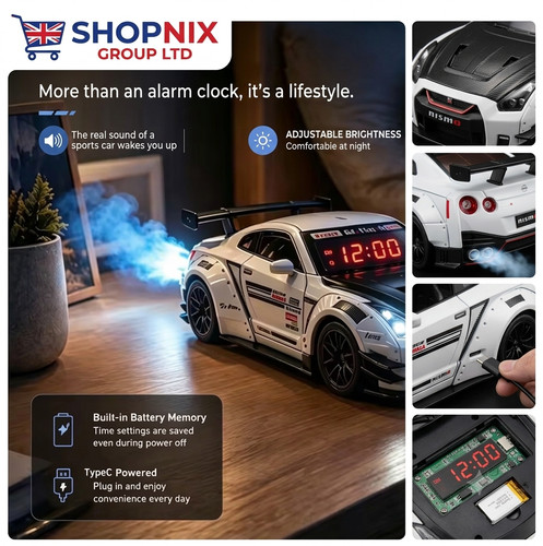 Gtr sports car - car, alarm