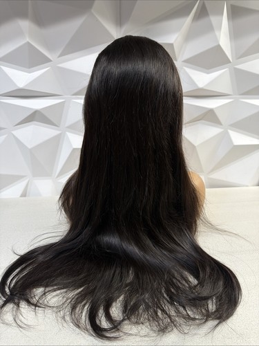 Raw human hair wig 100 - human,