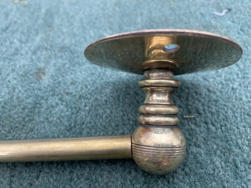 595mm cast brass - tee, towel